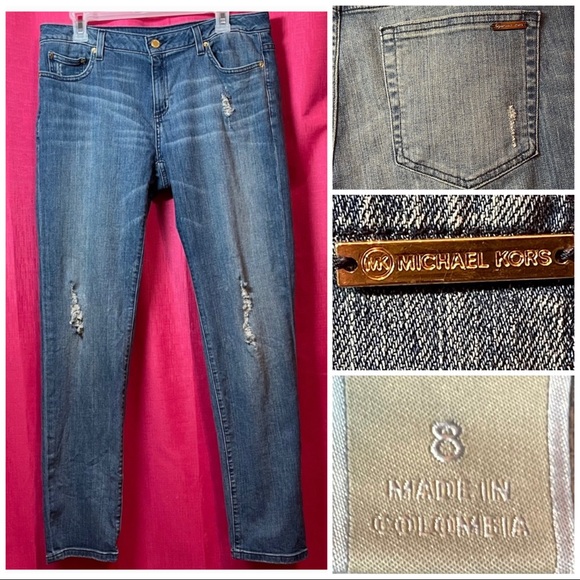 Michael Kors Denim - MICHAEL KORS DILLON RELAXED SKINNY JEANS SIZE 8